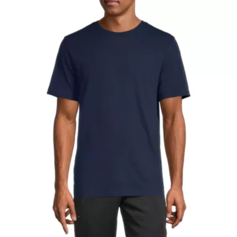 Xersion Xtreme Cotton Mens Crew Neck Short Sleeve T-Shirt