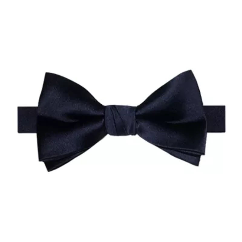 J. Ferrar Solid Pre-Tied Bow Tie