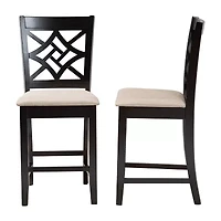 Nicolette Kitchen Collection 2-pc. Counter Height Bar Stool
