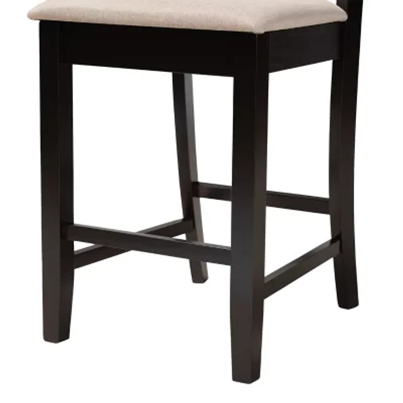 Nicolette Kitchen Collection 2-pc. Counter Height Bar Stool