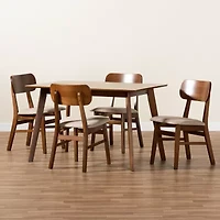 Euclid Dining Room Collection 5-pc. Rectangular Set