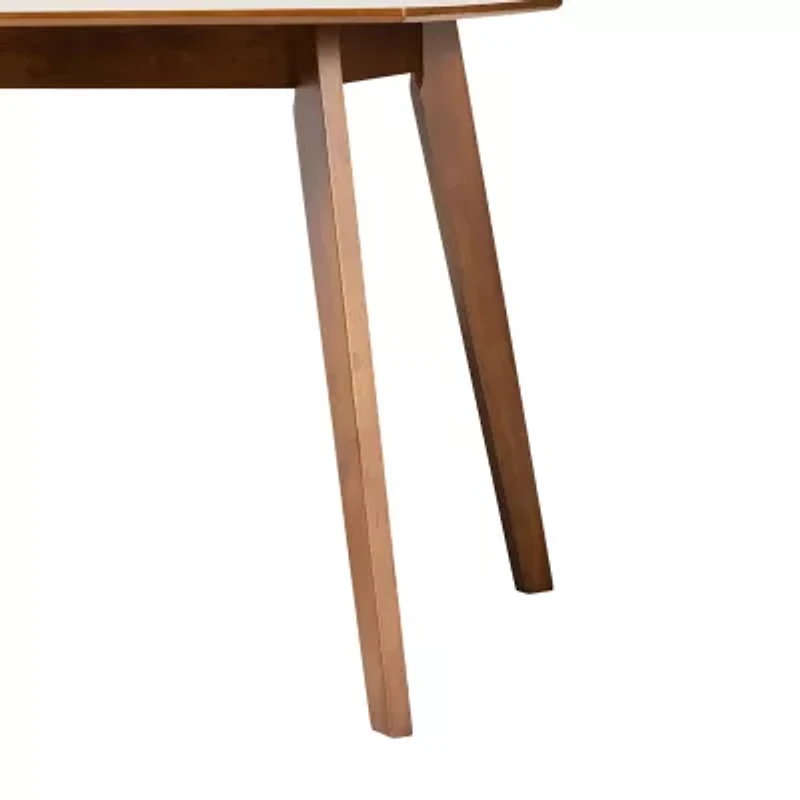 Maila Dining Room Collection Rectangular Wood-Top Dining Table