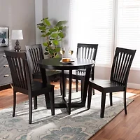 Sasa Dining Room Collection 5-pc. Round Dining Set