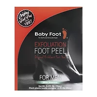 Baby Foot Mens Mint Scent Exfoliation Foot Peel