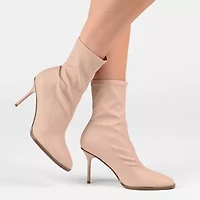 Journee Collection Womens Gizzel Stiletto Heel Booties