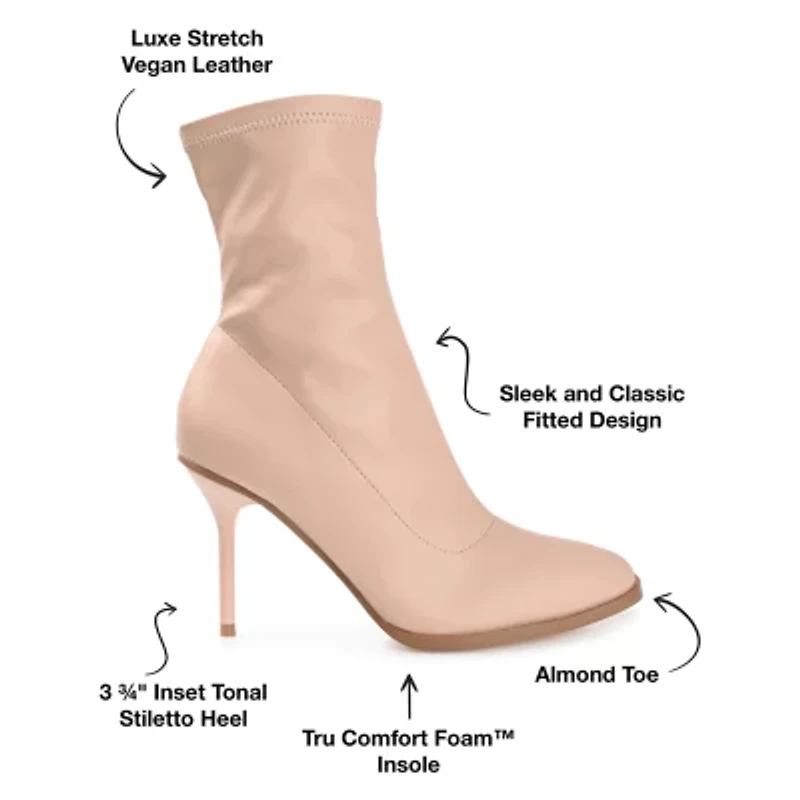 Journee Collection Womens Gizzel Stiletto Heel Booties