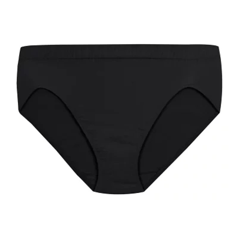 Bali Comfort Revolution Womens Average + Full Figure Seamless High Cut Panty 303j