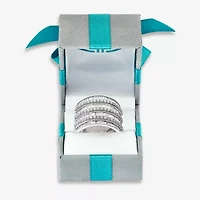 Effy  Womens 1 1/2 CT. T.W. Natural Diamond 14K Gold Band