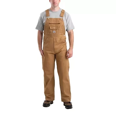 Berne Vintage Washed Duck Bib Mens Big and Tall Workwear Overall