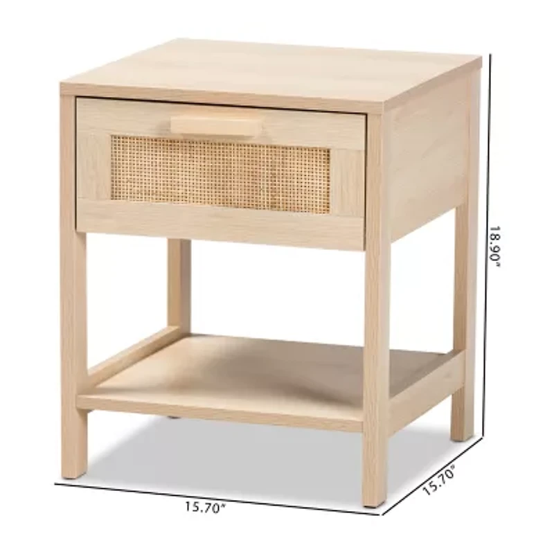 Sebille 1-Drawer Nightstand