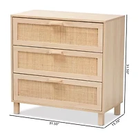 Sebille 3-Drawer Chest