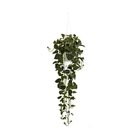 Nearly Natural Philodendron Hanging Basket Artificial Plant