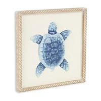 Cheungs Coralia Sea Turtle Metal Wall Art