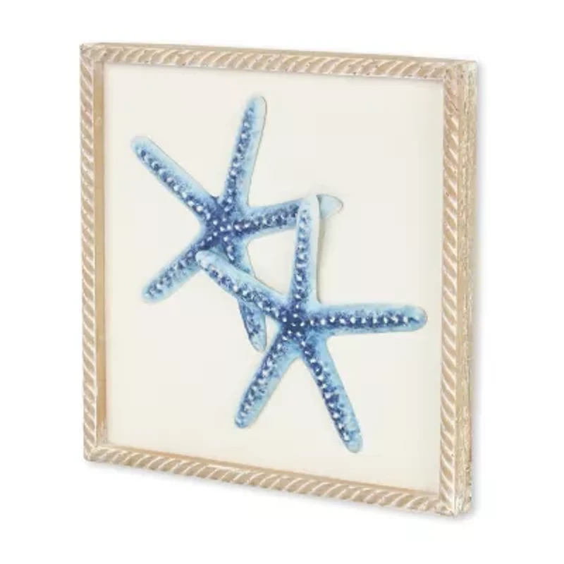 Cheungs Coralia Starfish Metal Wall Art