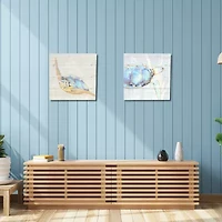 Cheungs Coralia Sea Turtle Wood Wall Art