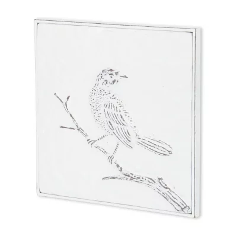 Cheungs Lirondelle Swallow Two Tone Metal Wall Art