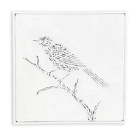 Cheungs Lirondelle Swallow Two Tone Metal Wall Art