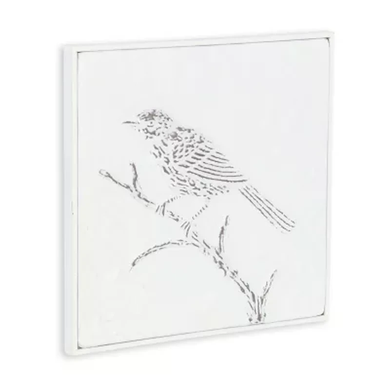 Cheungs Lirondelle Swallow Two Tone Metal Wall Art