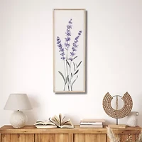 Cheungs Lyulia Lavender Bouquet Right Wood Wall Art