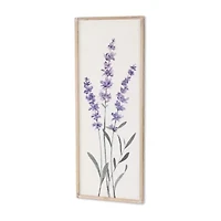 Cheungs Lyulia Lavender Bouquet Right Wood Wall Art