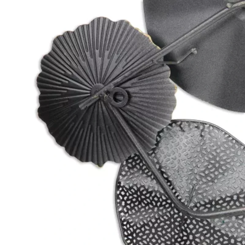 Cheungs Coastal Flower Burst Metal Wall Art