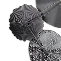 Cheungs Coastal Flower Burst Metal Wall Art