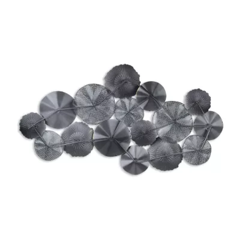 Cheungs Coastal Flower Burst Metal Wall Art