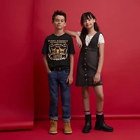 Levi's® Girls Short Sleeve Regular Fit Graphic T-Shirt