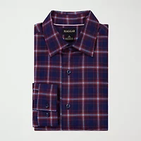 Haggar Mens Long Sleeve Regular Fit Big and Tall Button-Down Shirt