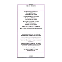 Donna Sharp Bear Creek Embroidered Tailored King Cotton 18" Bed Skirt