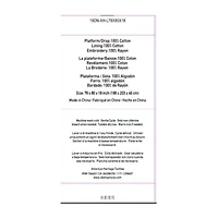 Donna Sharp Bear Creek Tailored Queen Cotton 18" Bed Skirt