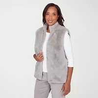 Alfred Dunner Stockbridge Womens Sleeveless Vest