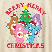Womens Crew Neck Short Sleeve Regular Fit Care Bears Graphic T-Shirt