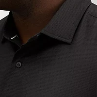 Haggar Mens Long Sleeve Regular Fit Big and Tall Button-Down Shirt