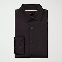 Haggar Mens Long Sleeve Regular Fit Big and Tall Button-Down Shirt