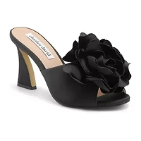 Charles David Kam Womens Round Open Toe Spool Heel Pumps