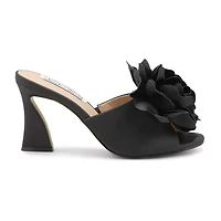 Charles David Kam Womens Round Open Toe Spool Heel Pumps