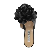 Charles David Kam Womens Round Open Toe Spool Heel Pumps