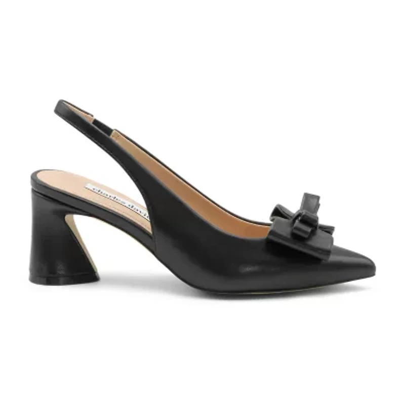 Charles David Astrid Womens Pointed Closed Toe Block Heel Pumps