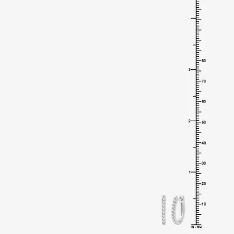 (G, Si1-Si2) Womens 1 CT. T.W. Lab Grown White Diamond 14K Gold Over Silver Sterling Silver 3 Pair Earring Set