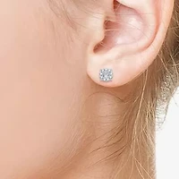 (G, Si1-Si2) Womens 2 CT. T.W. Lab Grown White Diamond Sterling Silver Round 2-pc. Jewelry Set