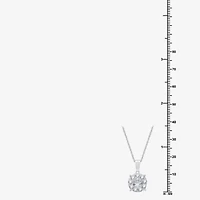 (G, Si1-Si2) Womens 2 CT. T.W. Lab Grown White Diamond Sterling Silver Round 2-pc. Jewelry Set