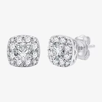 (G, Si1-Si2) Womens 2 CT. T.W. Lab Grown White Diamond Sterling Silver Cushion 2-pc. Jewelry Set