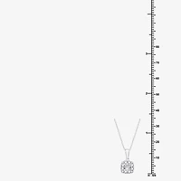 (G, Si1-Si2) Womens 2 CT. T.W. Lab Grown White Diamond Sterling Silver Cushion 2-pc. Jewelry Set