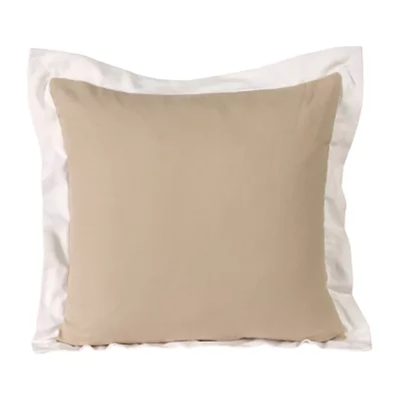 LR Home Neela Bordered Square Throw Pillow