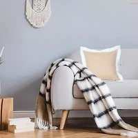 LR Home Neela Bordered Square Throw Pillow