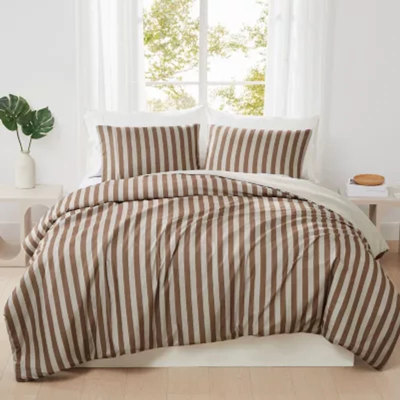 Truly Soft Weston Stripe Comforter Set