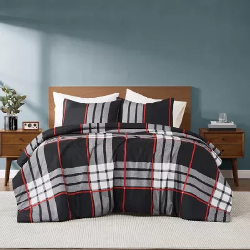 Truly Soft Danbury Plaid Duvet Cover Set