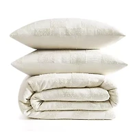 Truly Soft Textured Checkered 2-pc. Comforter Set