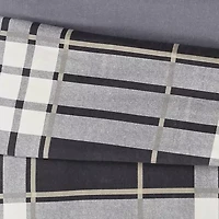 Truly Soft Milo Plaid Flannel Duvet Cover Set